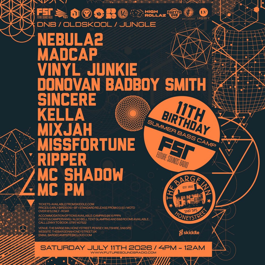 Future Sounds Radio 11th Birthday Summer Bass Camp