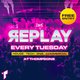 Replay Tuesdays at Thompsons Event Title Pic