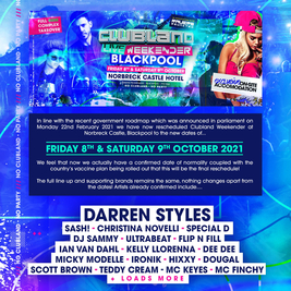 Clubland Live Weekender 2021
