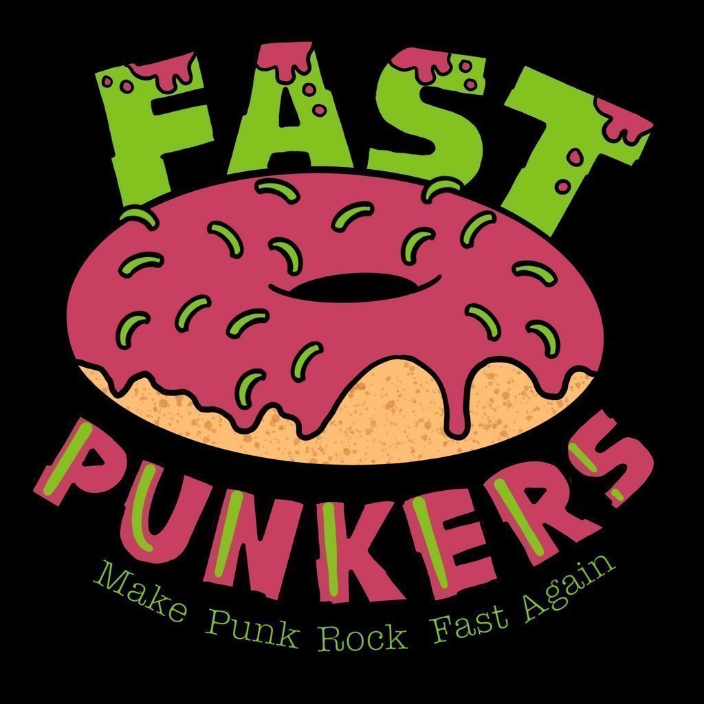 Fast Punkers Present: Blagged, Old Chase, RTL & Dave Aston — gig artwork