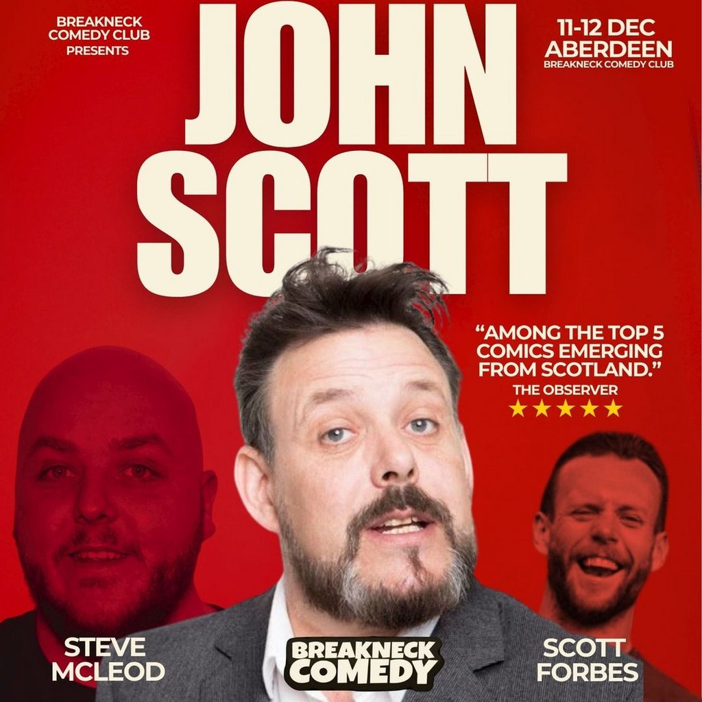 John Scott at Breakneck Comedy, Aberdeen