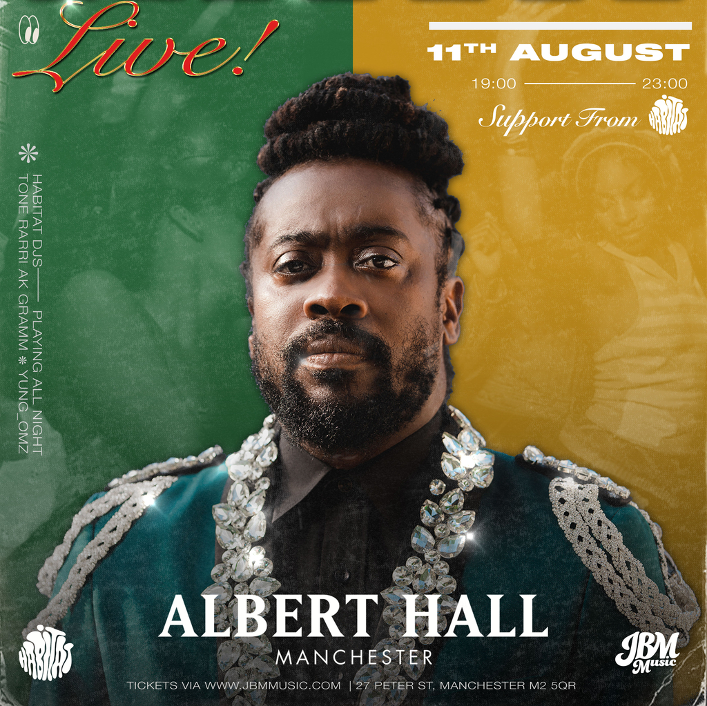 Beenie Man LIVE in concert Albert Hall Manchester Fri 11th August
