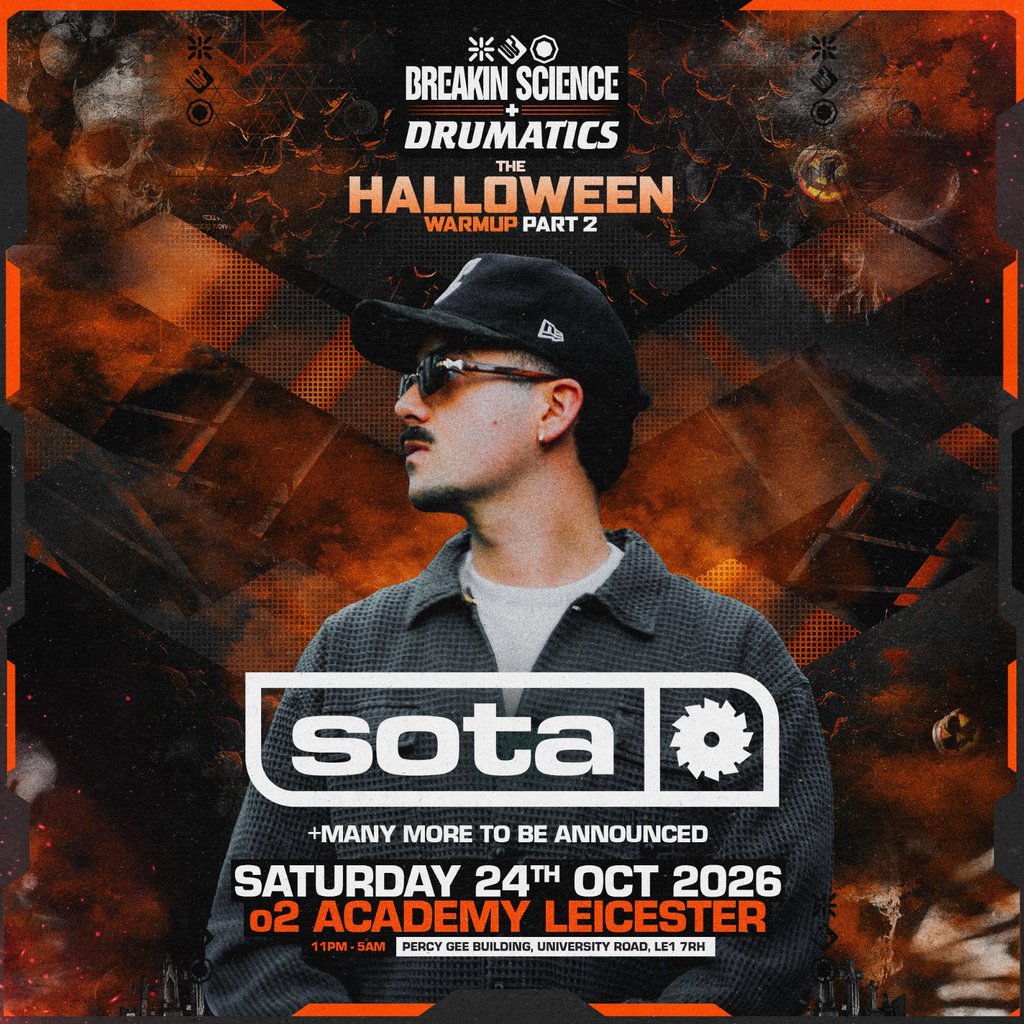 Breakin Science x Drumatics Leicester | Halloween D&B Warm up