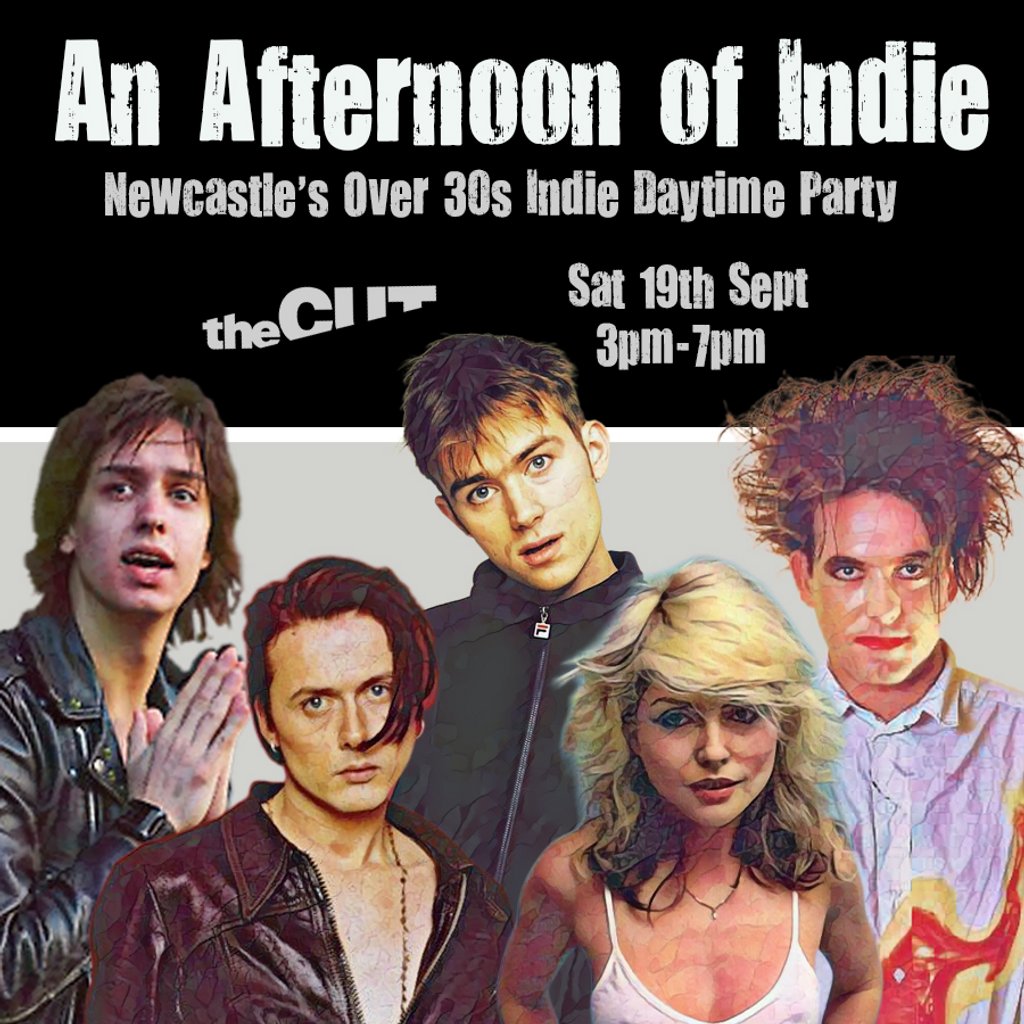 An Afternoon of Indie: NEWCASTLE (over 30s), 3pm-7pm Image