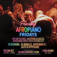 Freaky AfroPiano Fridays!!! at 142B Lounge Glasgow