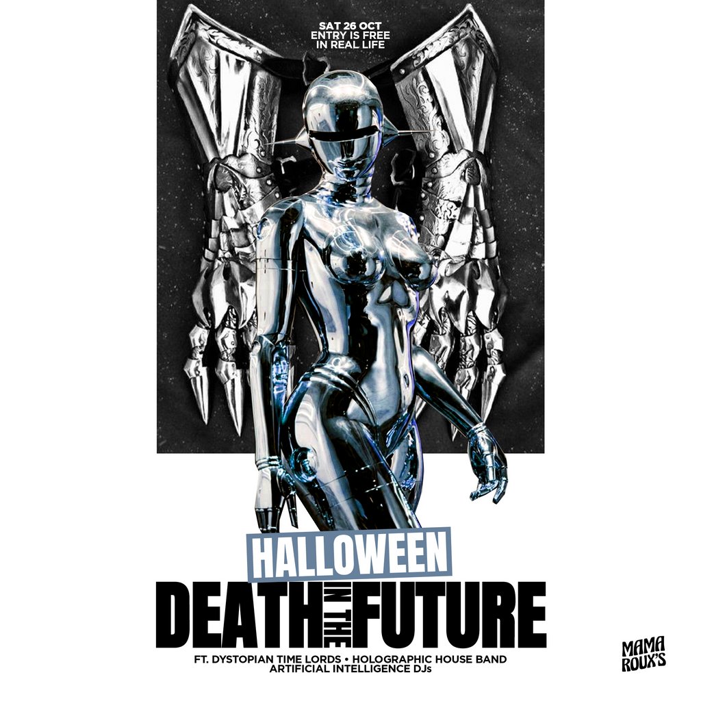 Halloween at Mama Roux’s Death in the Future Bible