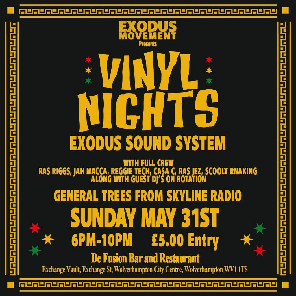 Wolverhampton Reggae & Dub Vinyl Nights
