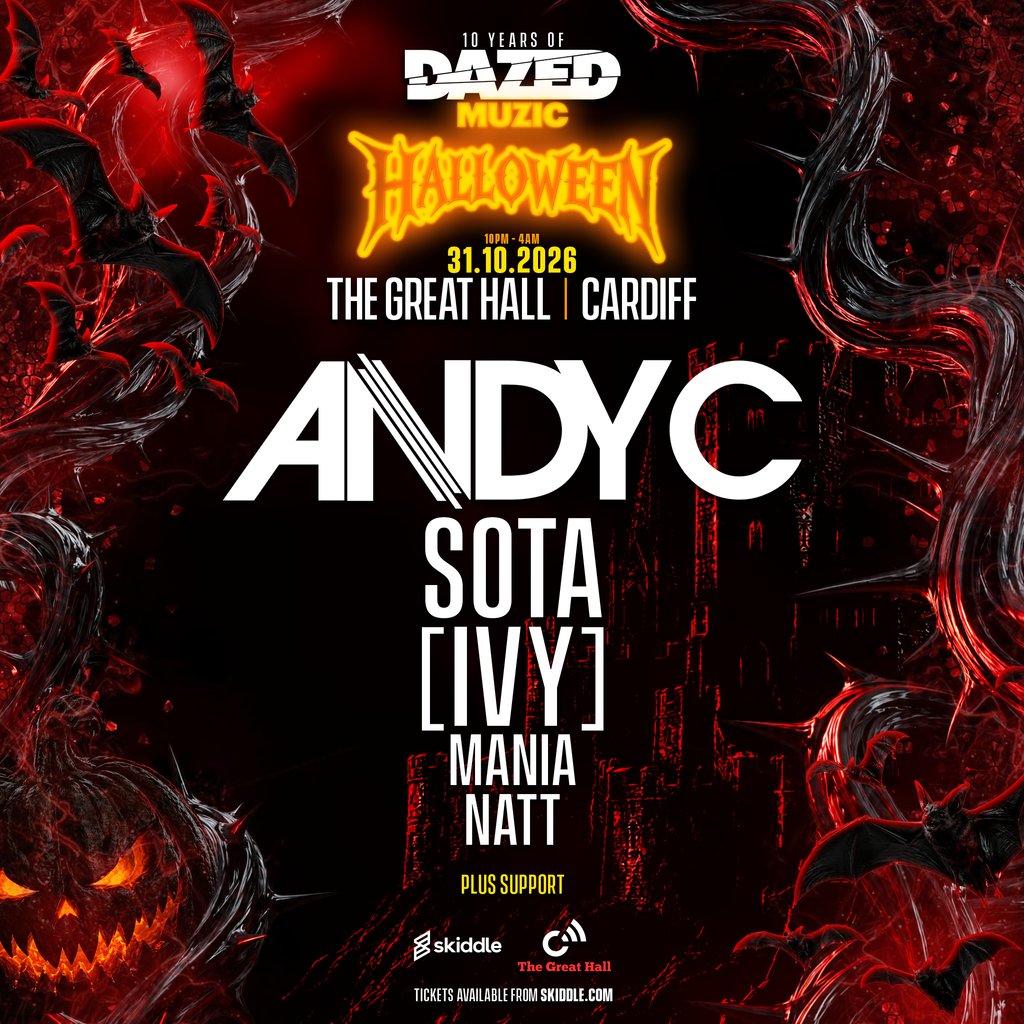 Halloween Rave w/ Andy C, Sota, [IVY] + more Image