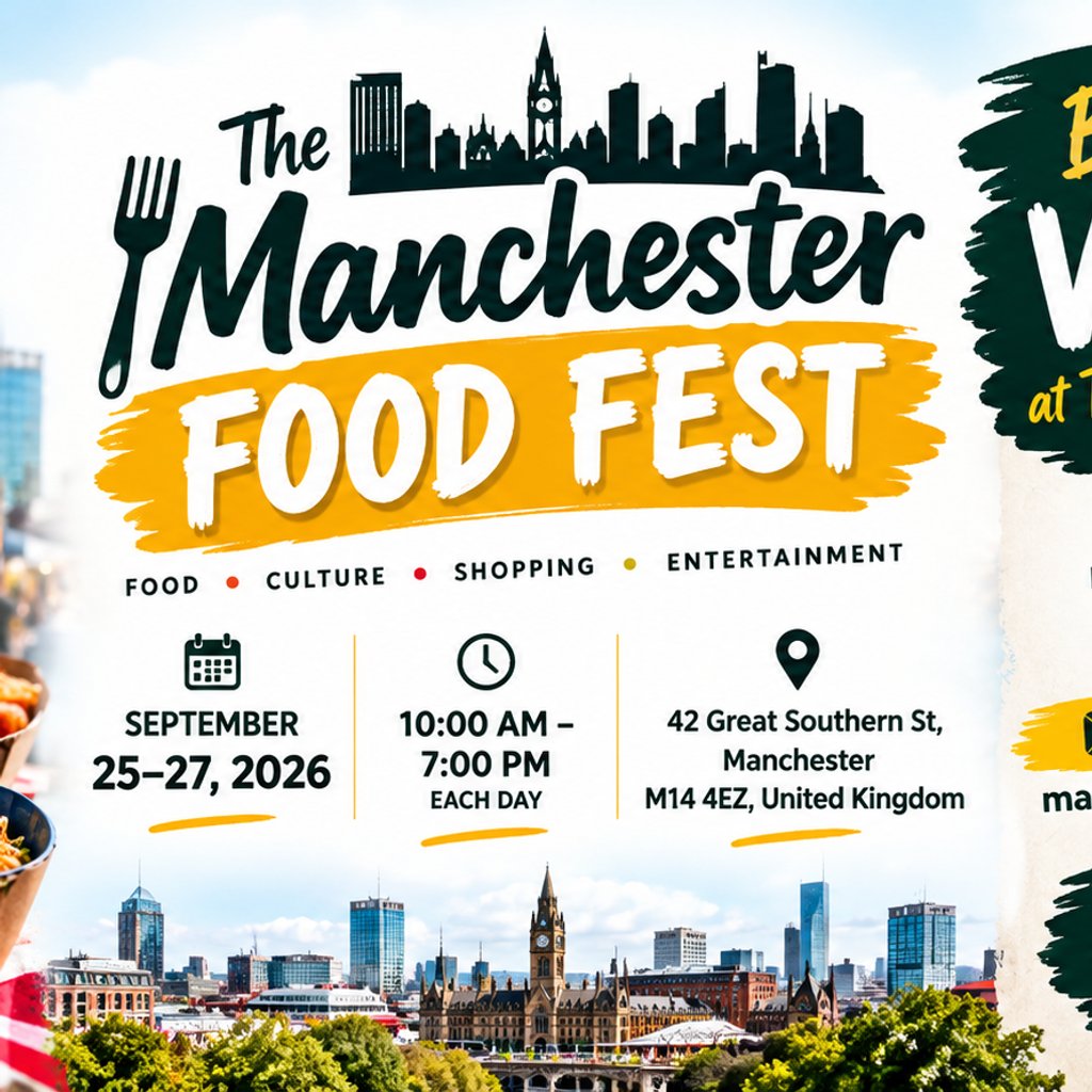 The Manchester Food Fest at 42 Great Southern St, Manchester