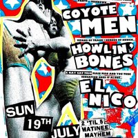 Coyote Men, Howlin' Bones + El Nico -Live @ Billy's (Nottingham) at Billy Bootleggers Bar