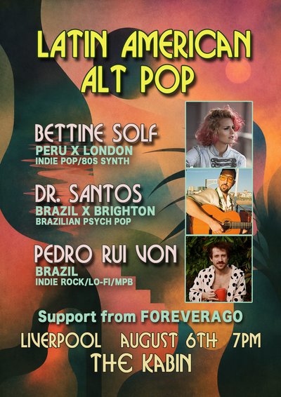 Live Latin American Alt Pop | The Kazimier Garden Liverpool Thu 06