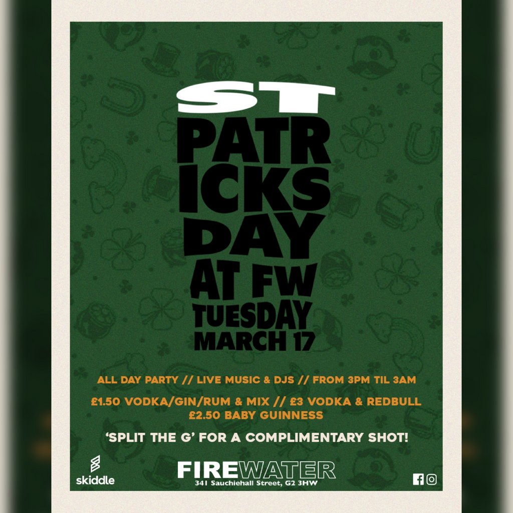 Paddy's Day at Firewater