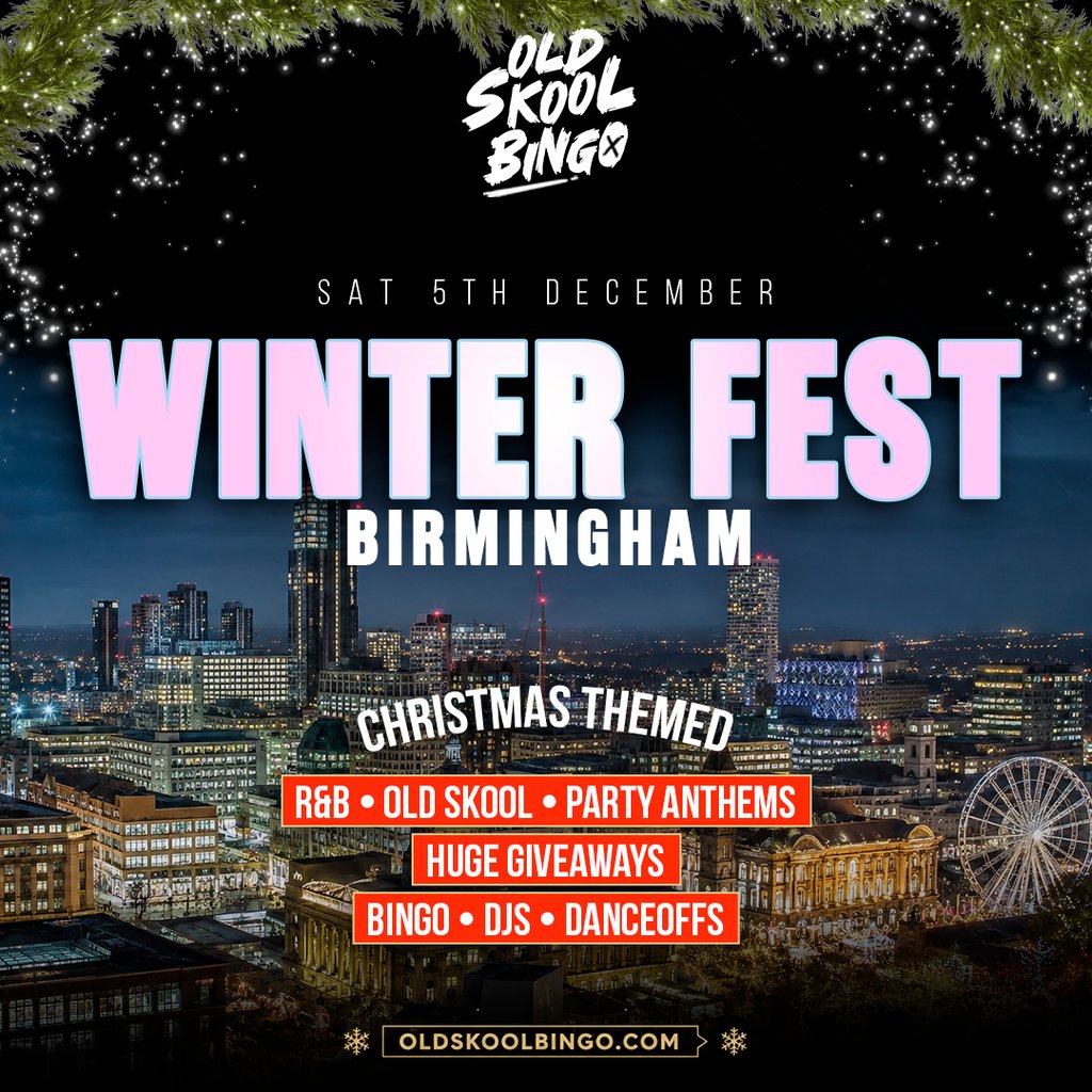 Old Skool Bingo WINTER FEST - BIRMINGHAM at Rosies, Birmingham