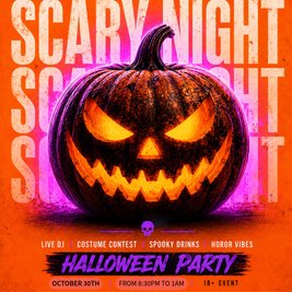 YEMEK'S Scary night hallowen party