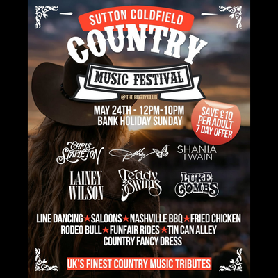 Sutton Coldfield Country Music Festival (A Great Family Day Out)